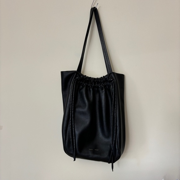 PROENZA SCHOULER calf leather drawstring tote bag with inner pouch - Picture 4 of 16